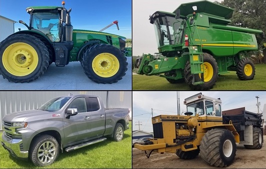 Timed Online Farm Machinery Consignment Auction