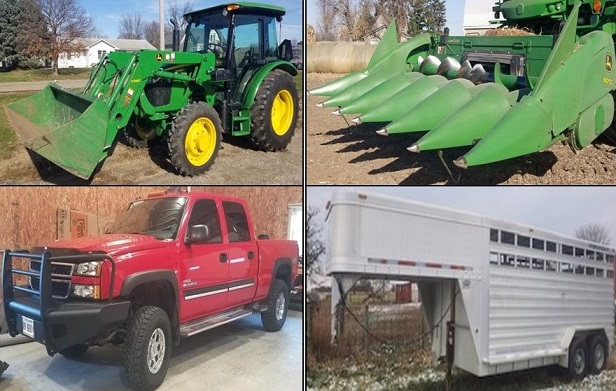 Timed Online Farm Machinery Consignment Auction